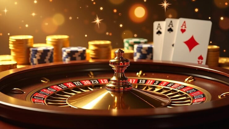 Expanded game view Expanded slot game view with detailed paytable on desktop